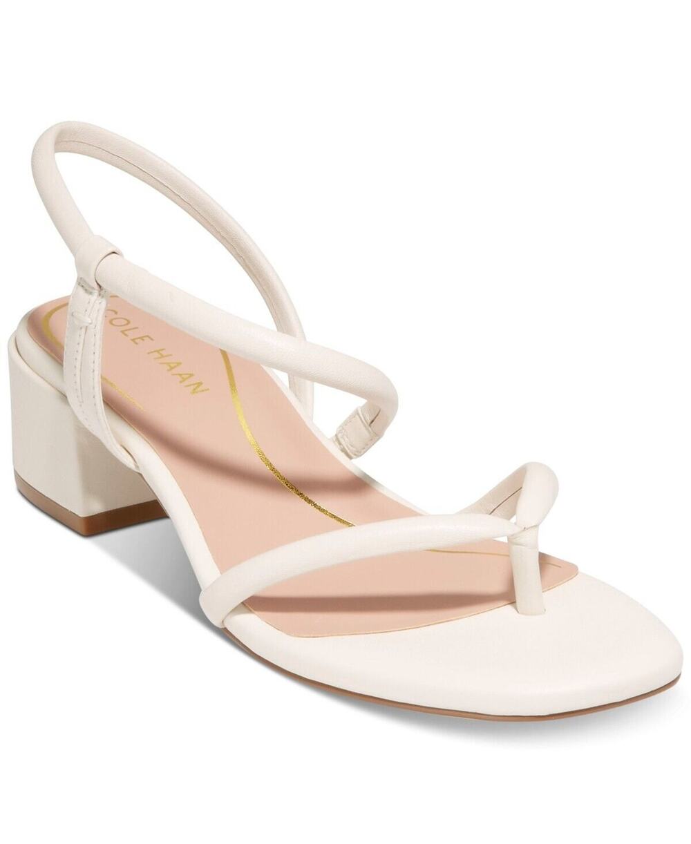 Cole Haan Women's Calli Thong Sandals, Egret Size 8M